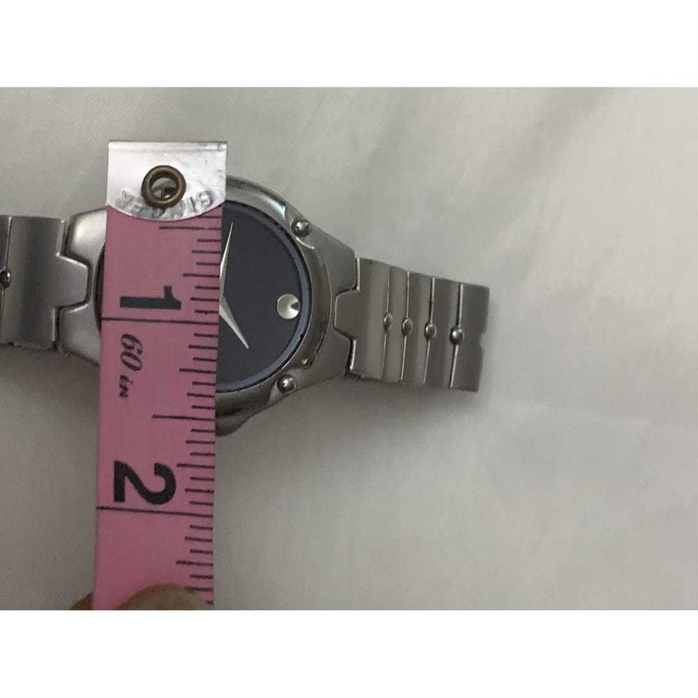 Movado Silver watch - image 5