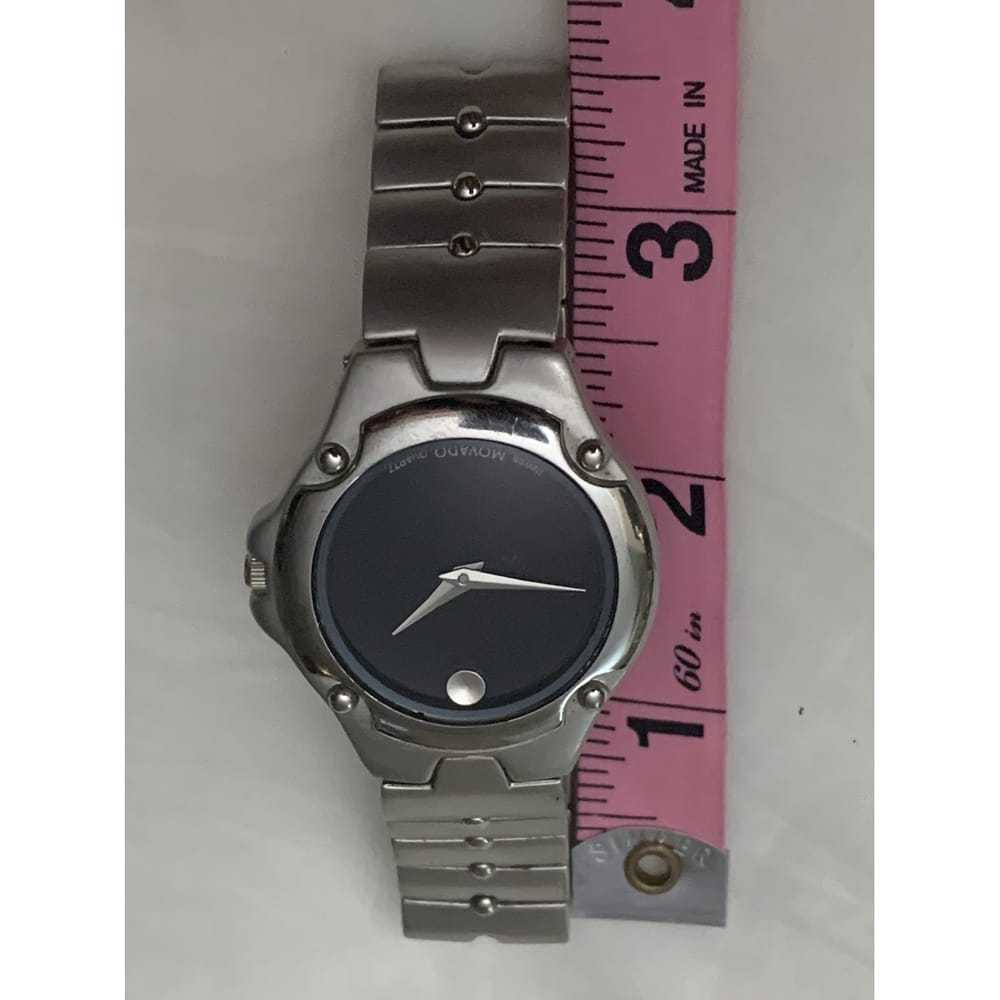 Movado Silver watch - image 6
