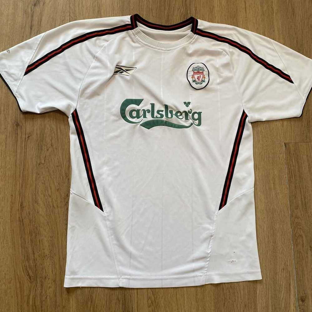 Reebok 2002-03 Liverpool Reebok Away Carlsberg Fo… - image 1