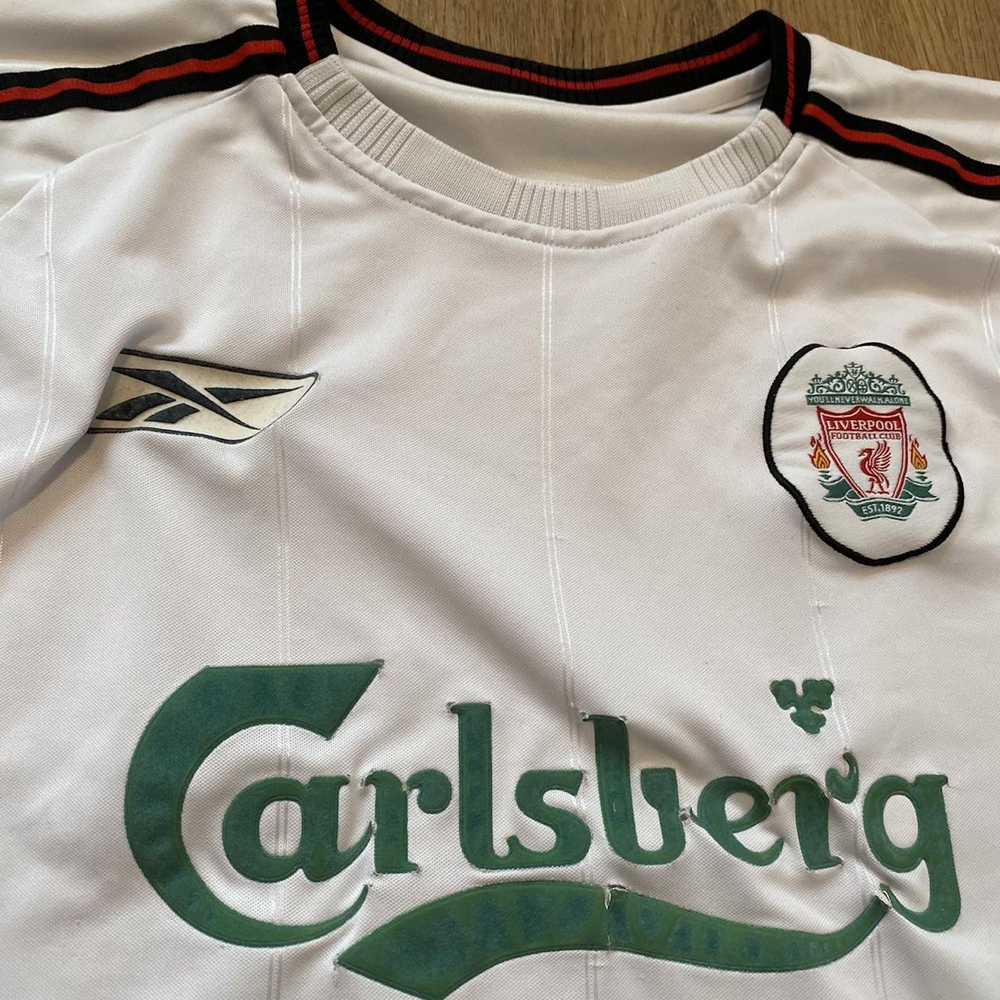 Reebok 2002-03 Liverpool Reebok Away Carlsberg Fo… - image 3