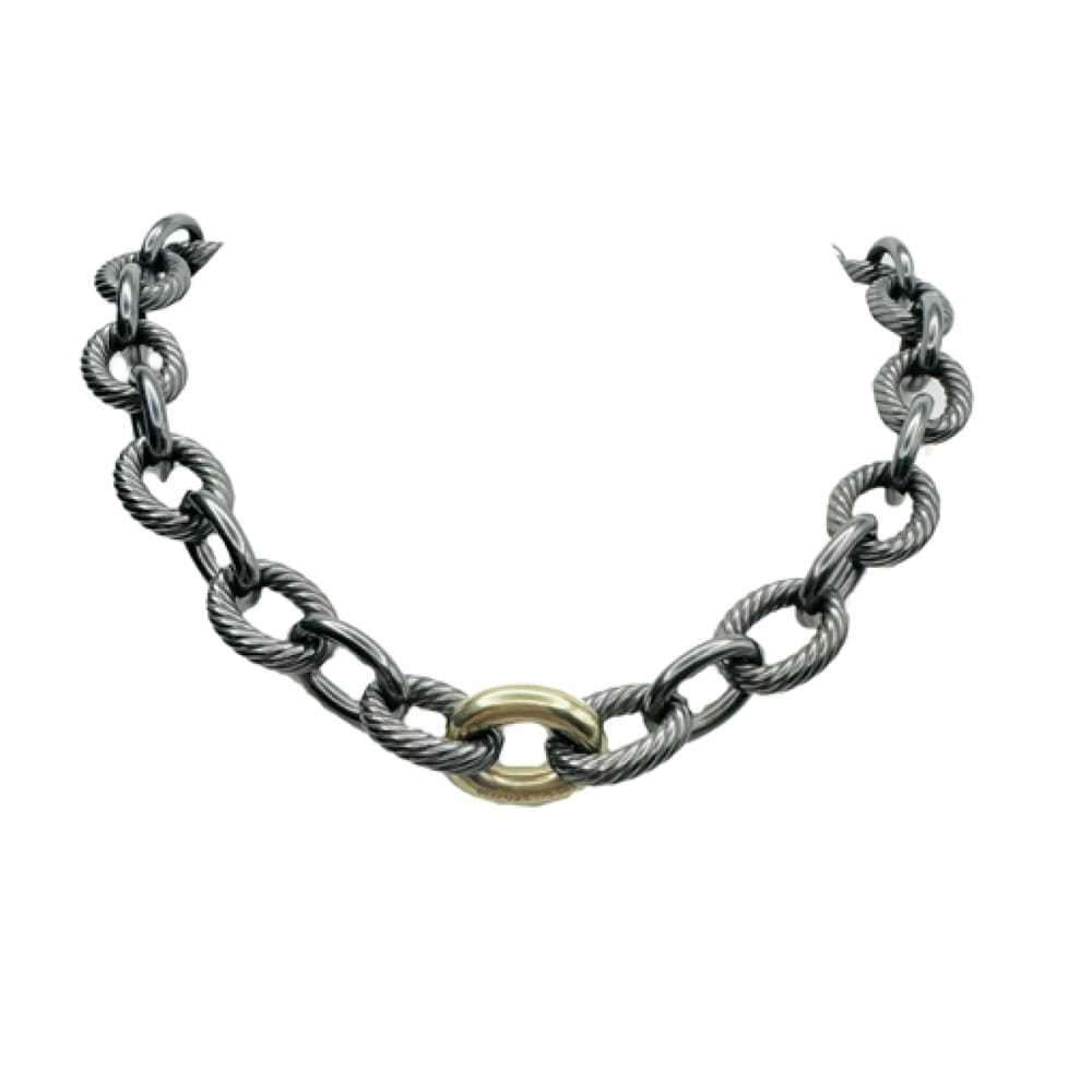 David Yurman Silver necklace - image 1