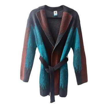 M Missoni Wool cardi coat