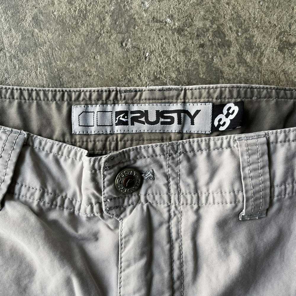 Rusty × Vintage Vintage 90s Rusty surf cargo shor… - image 6