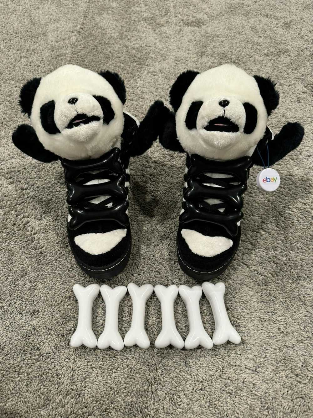 Adidas Adidas Jeremy Scott Panda Bear, size 9.5, … - image 12