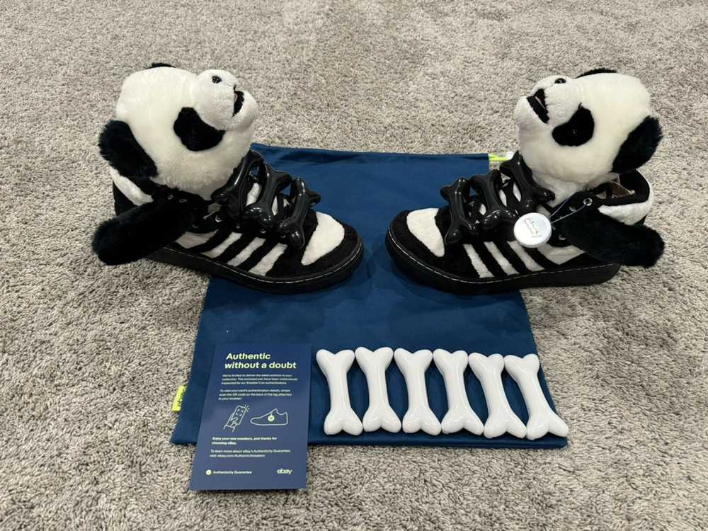 Adidas Adidas Jeremy Scott Panda Bear, size 9.5, … - image 3