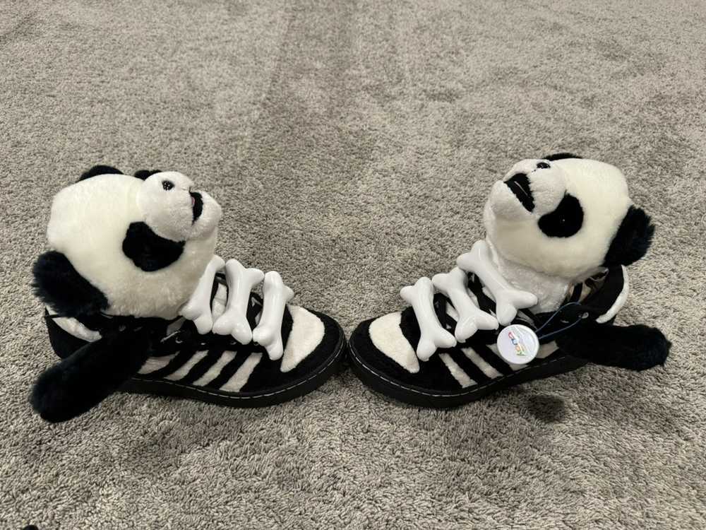 Adidas Adidas Jeremy Scott Panda Bear, size 9.5, … - image 8