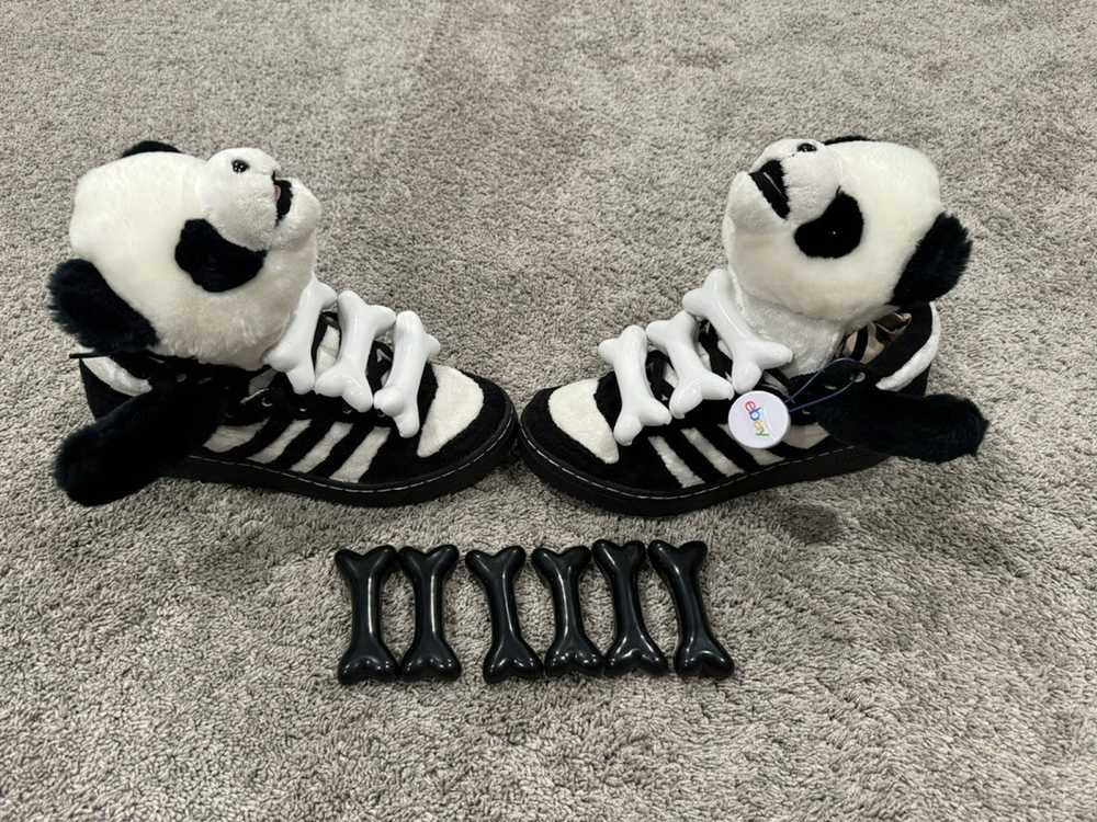 Adidas Adidas Jeremy Scott Panda Bear, size 9.5, … - image 9