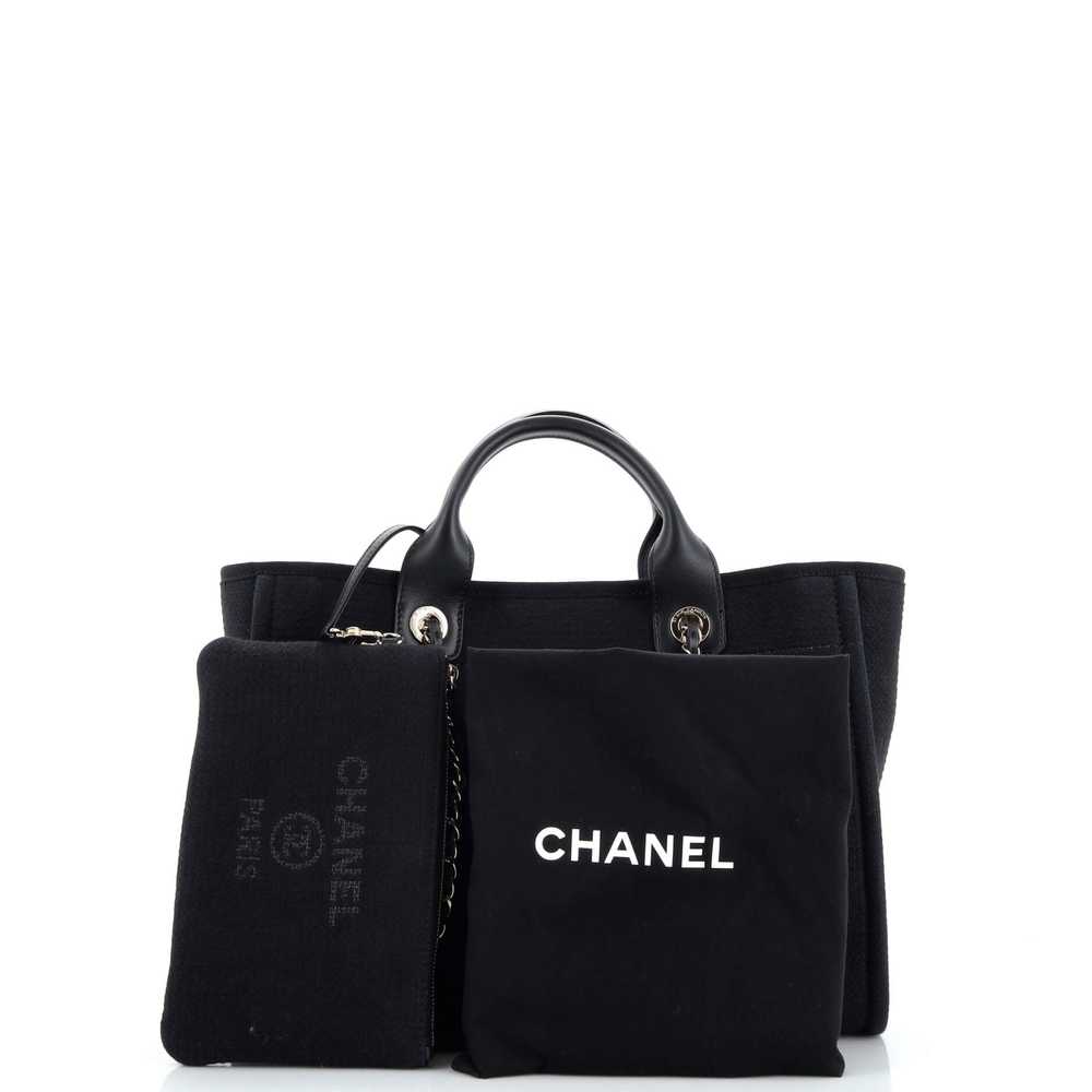 CHANEL Deauville NM Tote Mixed Fibers Small - image 2