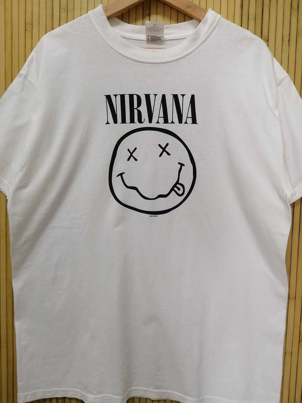 Band Tees × Nirvana × Vintage Rare!! Vintage 2003… - image 8
