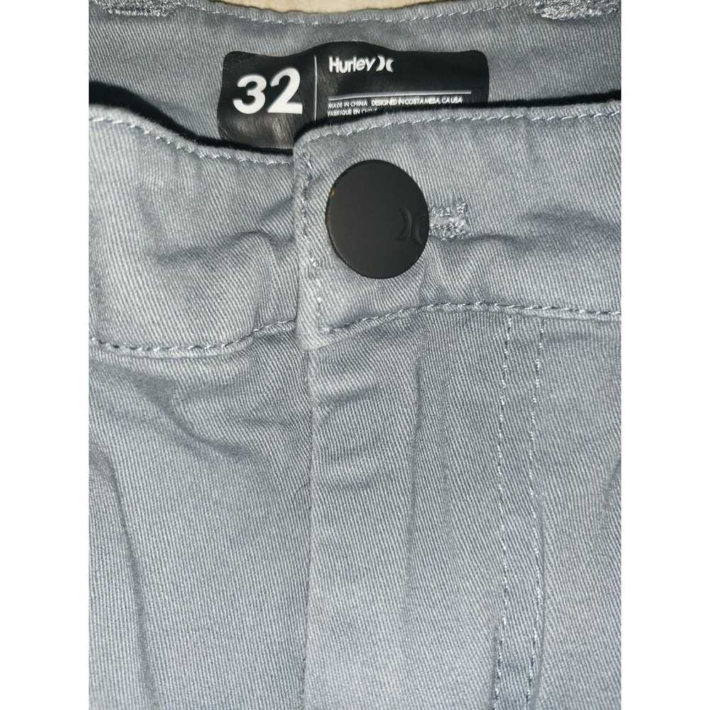 Hurley Hurley Pants Men Sz 32 Blue Straight Leg S… - image 6