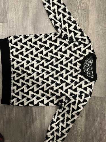 DKNY Dkny black and white sweater