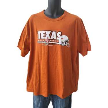Ncaa NCAA Russell Athletic Tshirt Men Sz XL Texas… - image 1