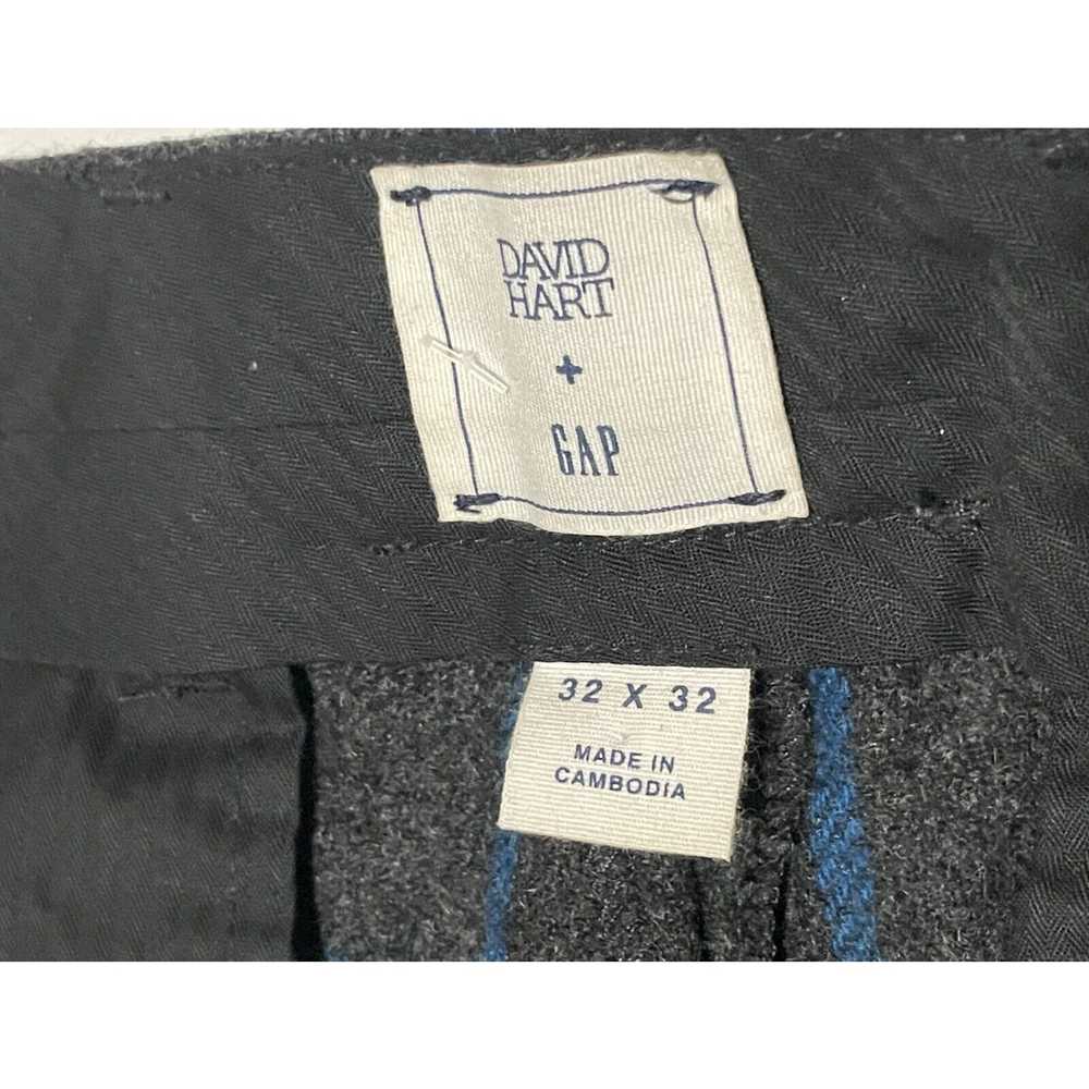 Gap David Hart x GAP 100% Wool Slim Fit Trouser P… - image 7