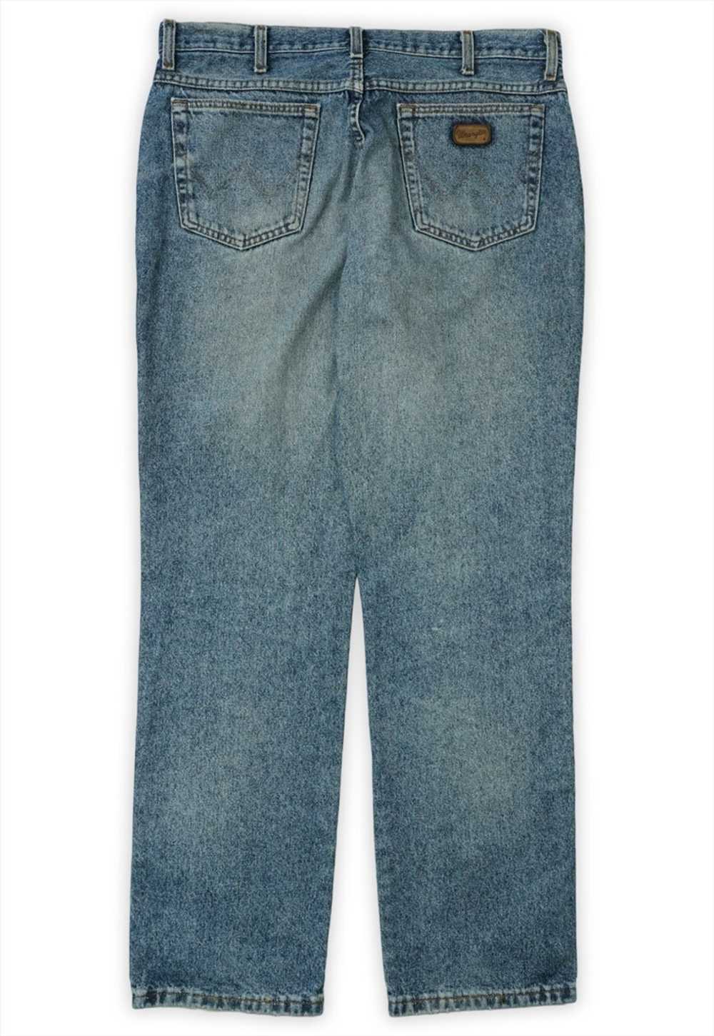 Vintage Wrangler Texas Blue Jeans Mens - image 2