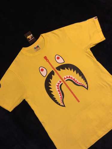 Bape Bape Yellow Shark Tee WGM - image 1