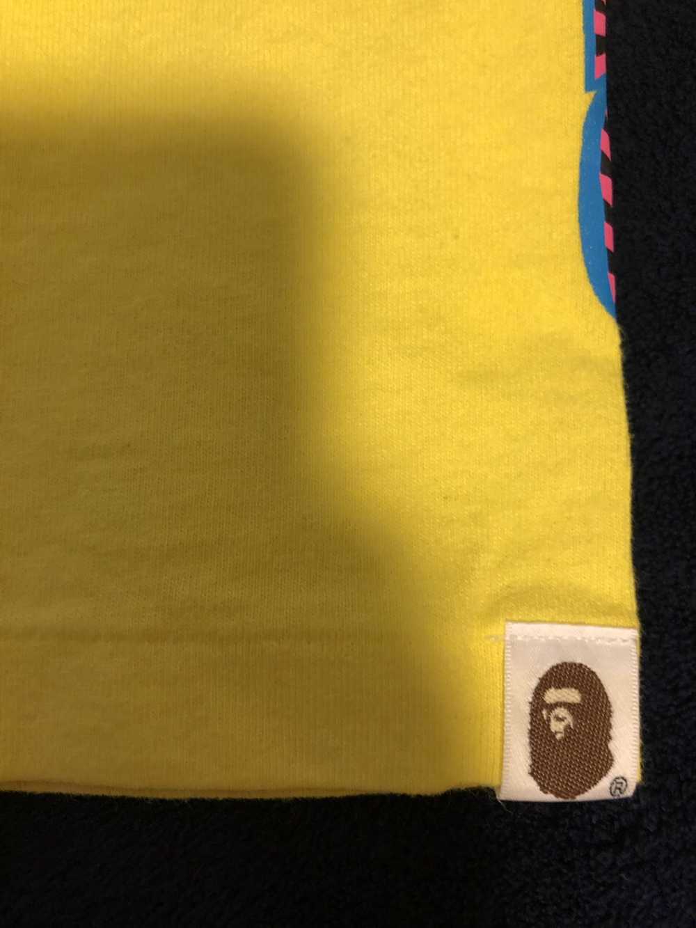 Bape Bape Yellow Shark Tee WGM - image 6