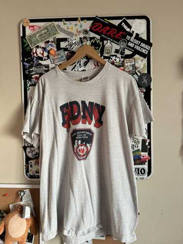 New York × Streetwear × Vintage FDNY T-Shirt