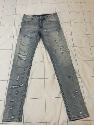 Embellish Embellish Skinny Distressed Jeans Sz 28 