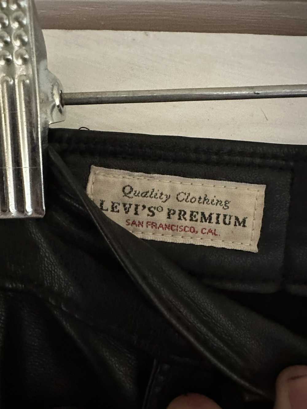 Levi's 70s Levi’s leather flare repro - image 4