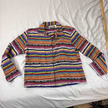 Vintage Chicos Jacket Size 3 Very Good Condition,RN# 79984.