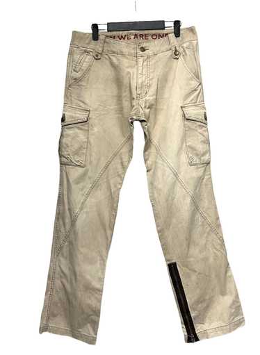 00s Katharine Hamnett Wool Multi Pocket Cargo Pants