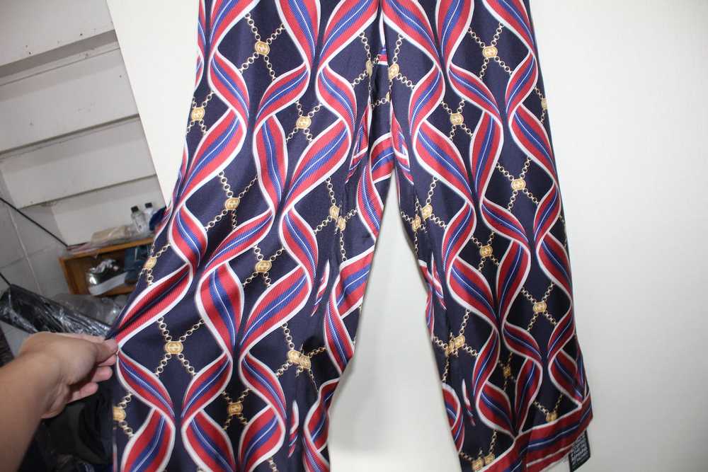 Gucci ribbon silk pants - image 3