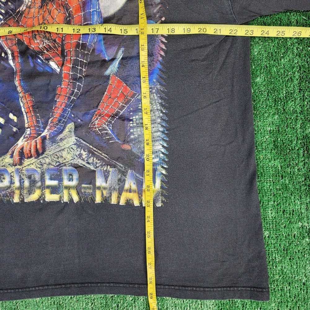 Vintage Spider-Man Shirt Size XL Marvel Comics Bl… - image 11