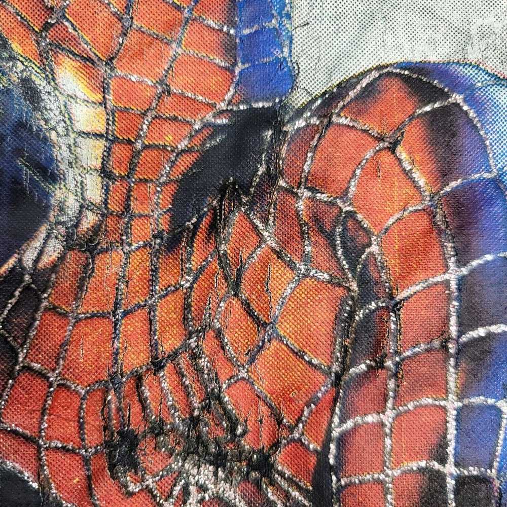 Vintage Spider-Man Shirt Size XL Marvel Comics Bl… - image 4