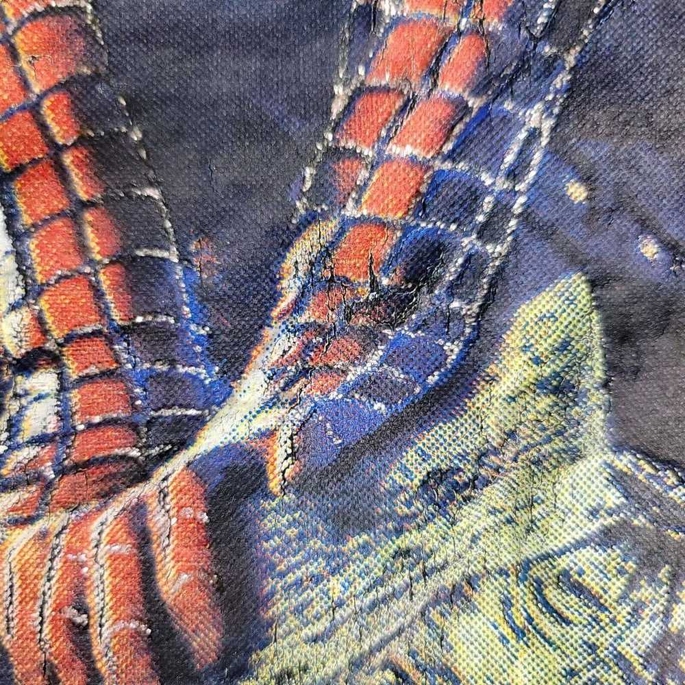 Vintage Spider-Man Shirt Size XL Marvel Comics Bl… - image 5