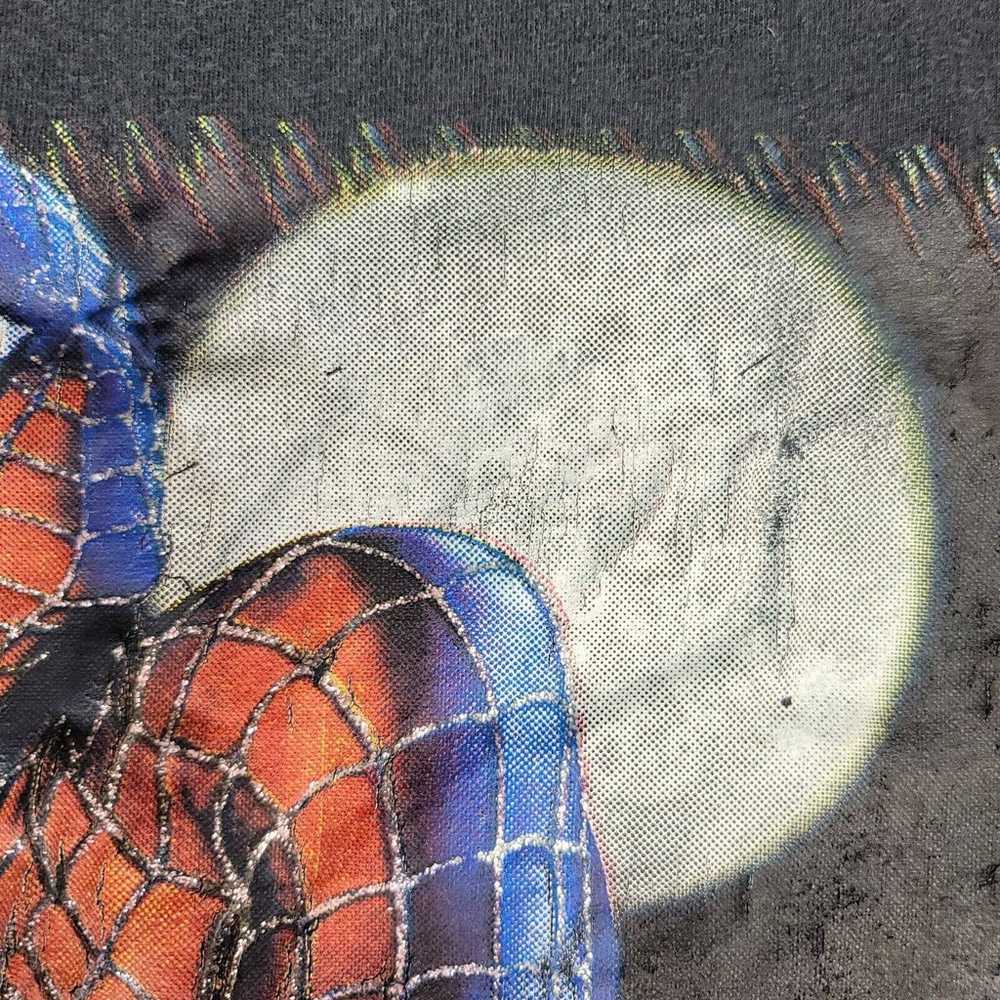 Vintage Spider-Man Shirt Size XL Marvel Comics Bl… - image 6