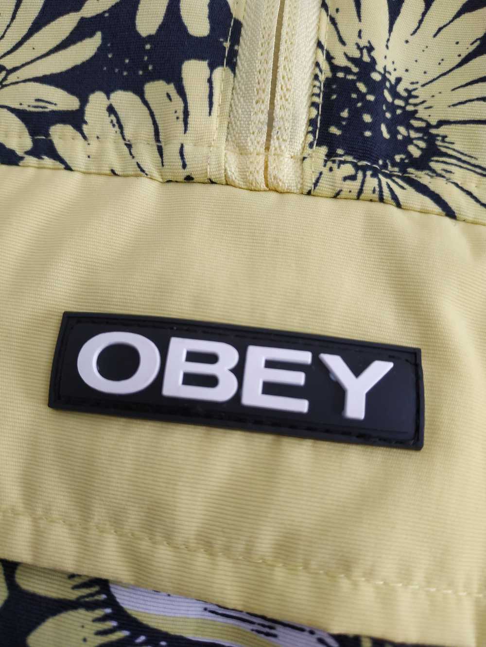 Obey × Streetwear OBEY 1/2 Zip Women's Floral Pri… - image 8