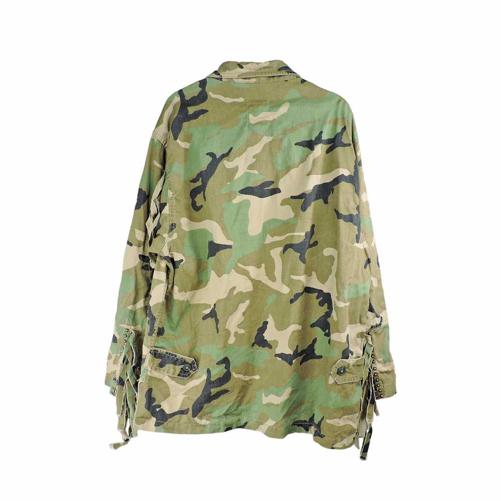 Military × Zara Zara Woman Oversized The Camoufla… - image 2