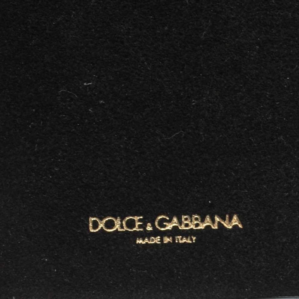 Dolce & Gabbana DOLCE & GABBANA Pink Leather Moth… - image 7