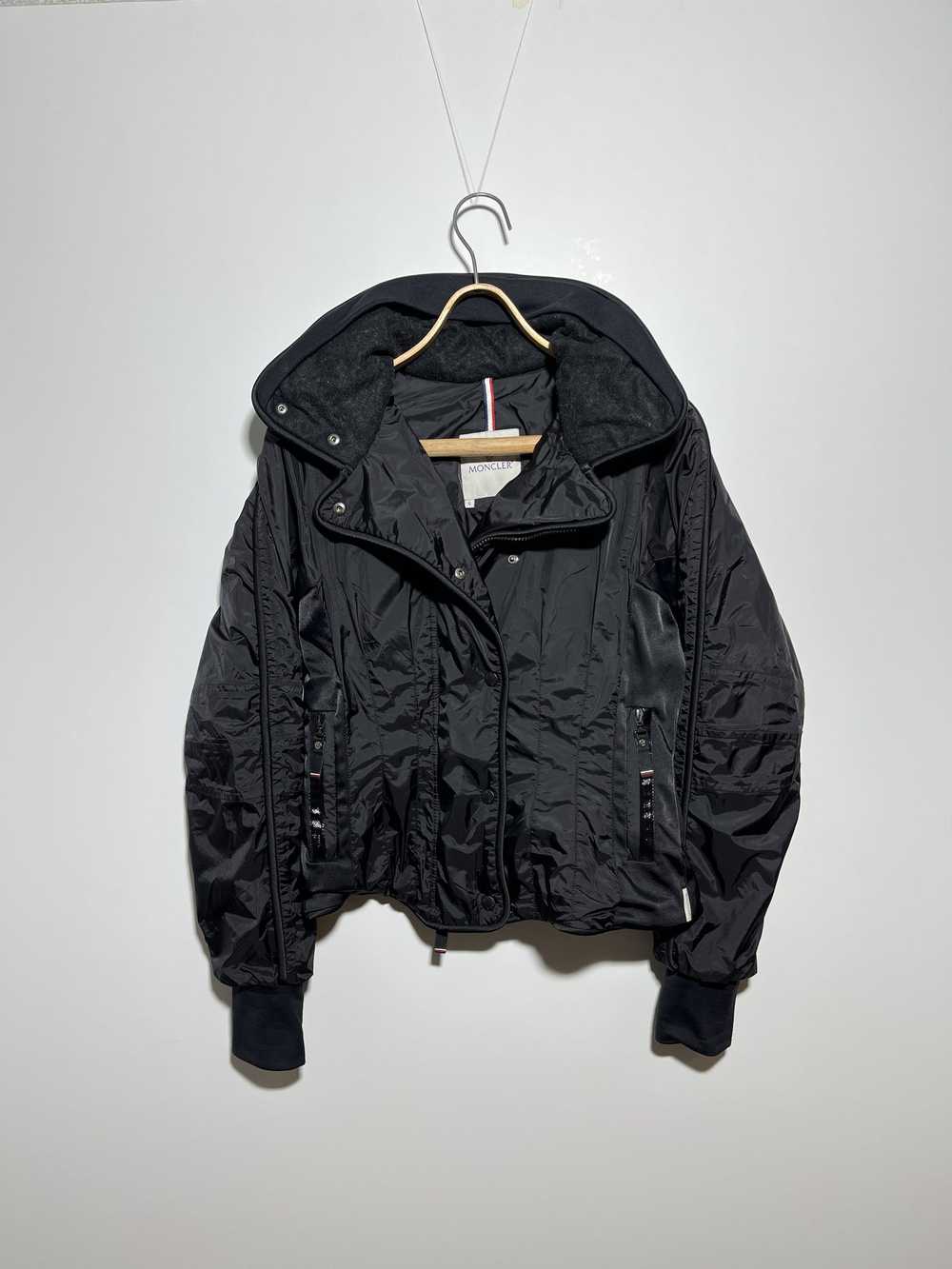 Moncler Vintage Y2K Moncler Women's Black Hooded … - image 5