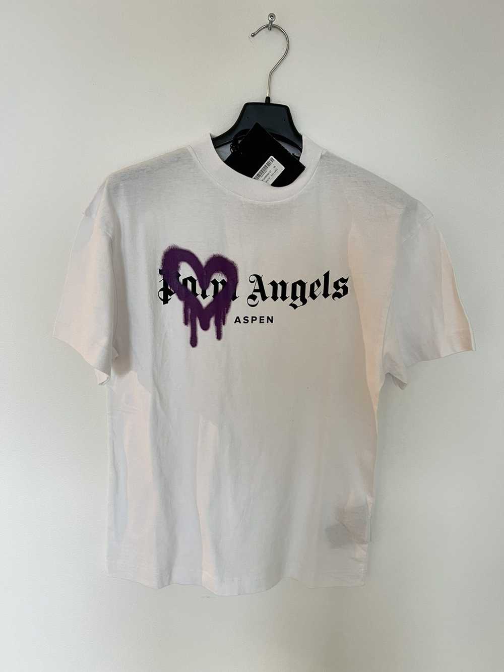 Palm Angels Palm Angels Aspen Spray T-Shirt - Gem