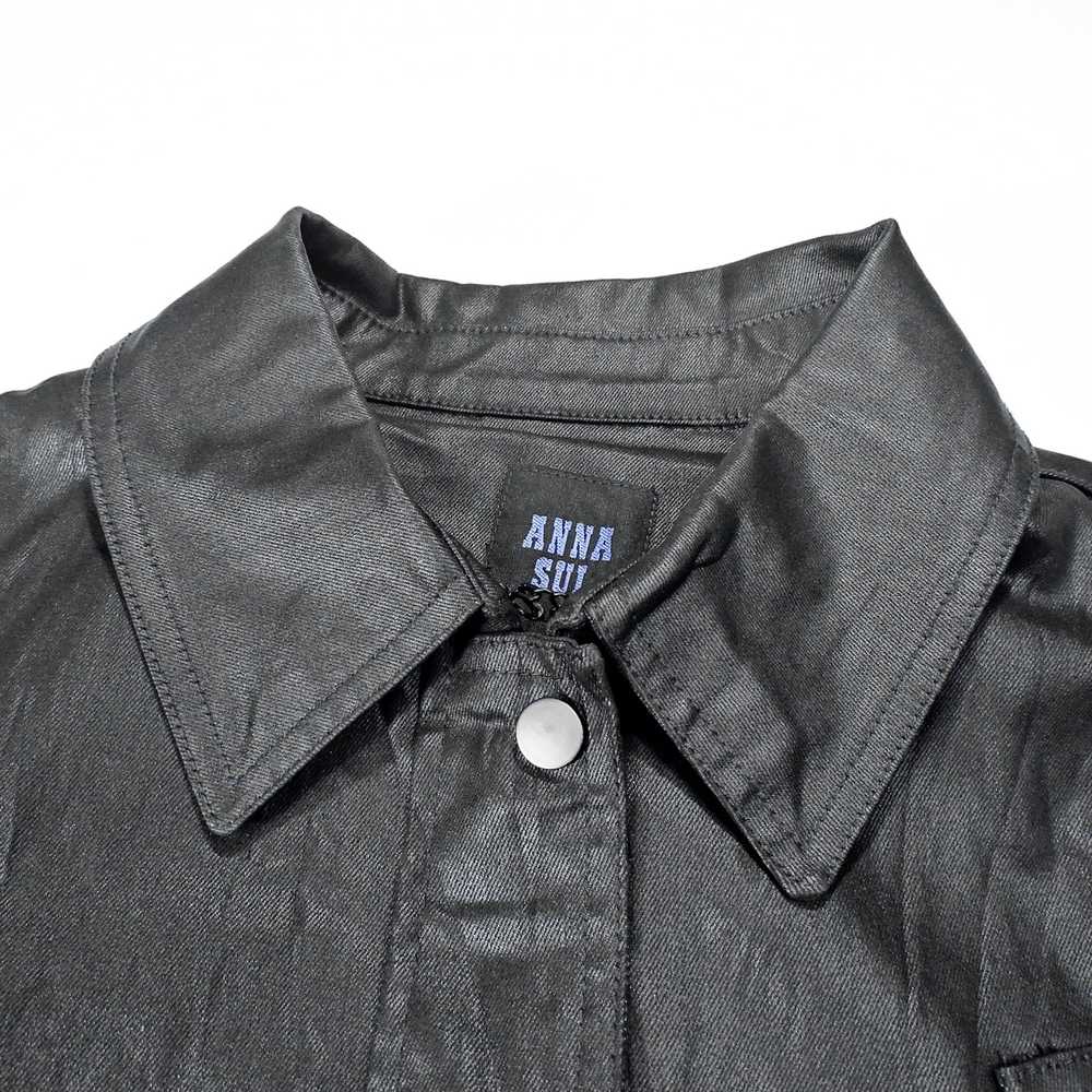 Anna Sui Anna Sui Coated Coat Parka Jacket - image 9