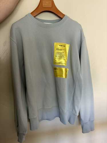 Helmut Lang Grey Masc Crew Sweatshirt