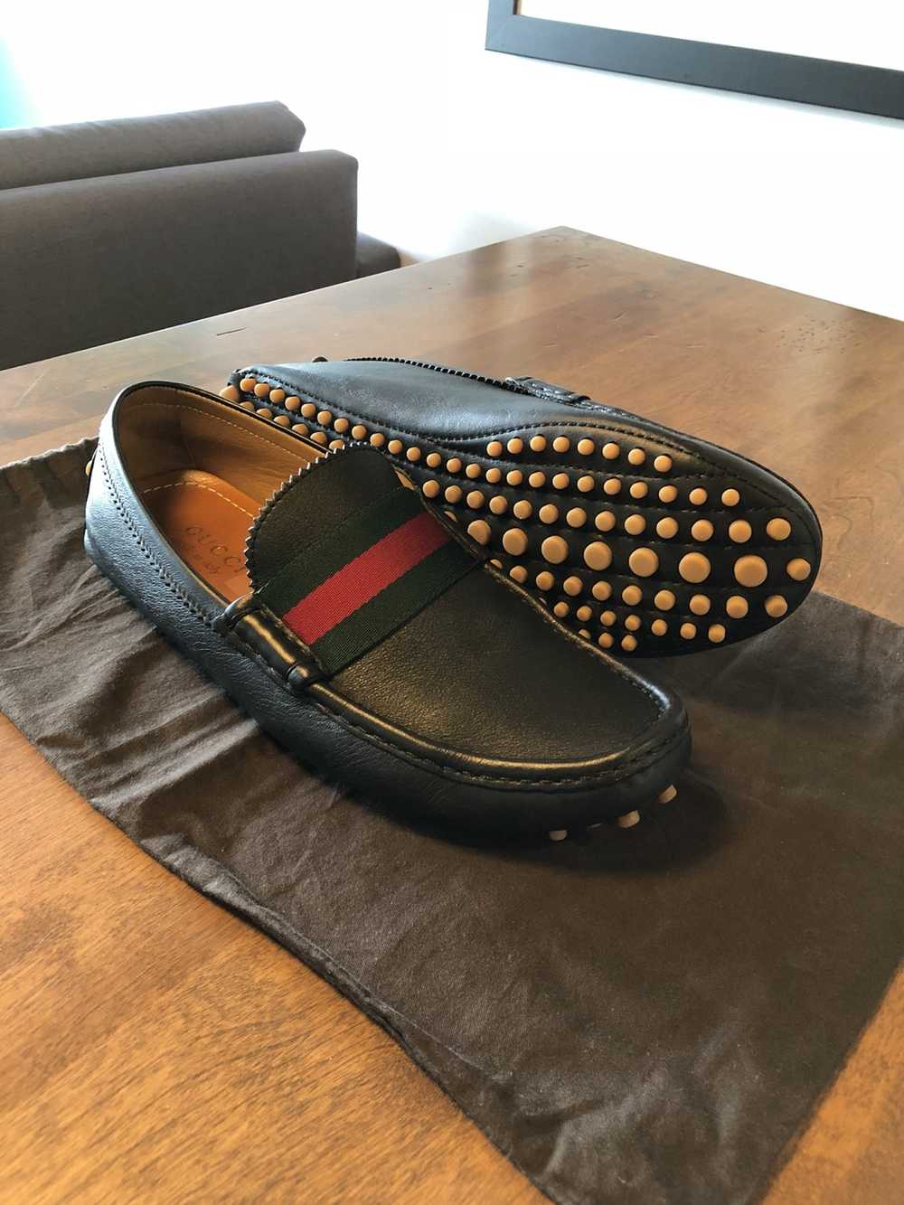 Gucci Classic Black Loafers - image 2