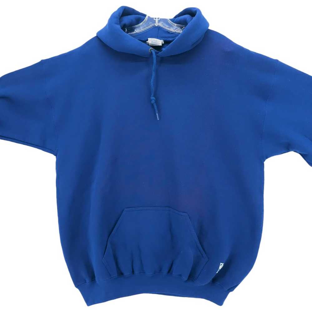 Vintage Discus Athletic Blue Hoodie Sweatshirt Pu… - image 2