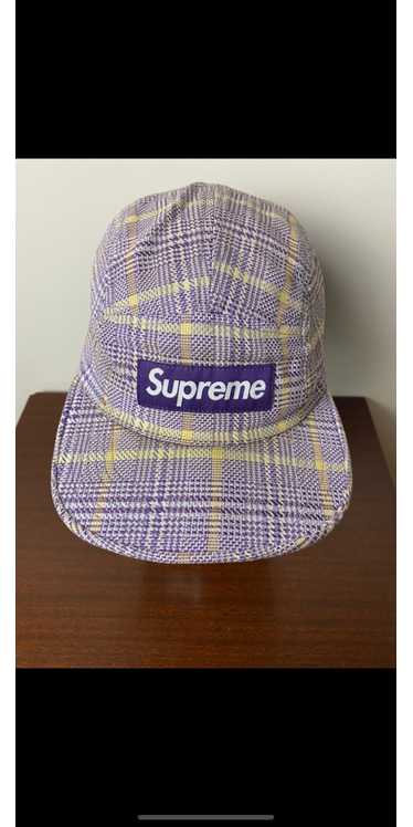 Supreme logo plaid - Gem