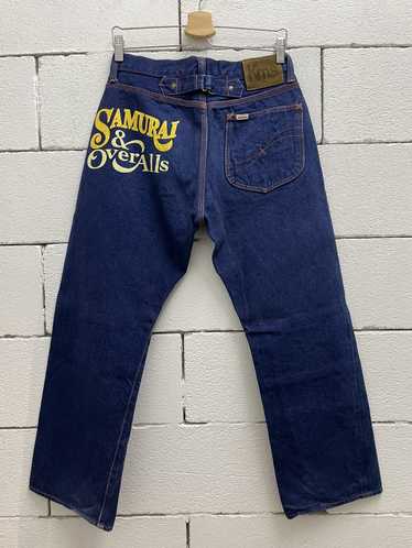 Samurai jeans herringbone work - Gem