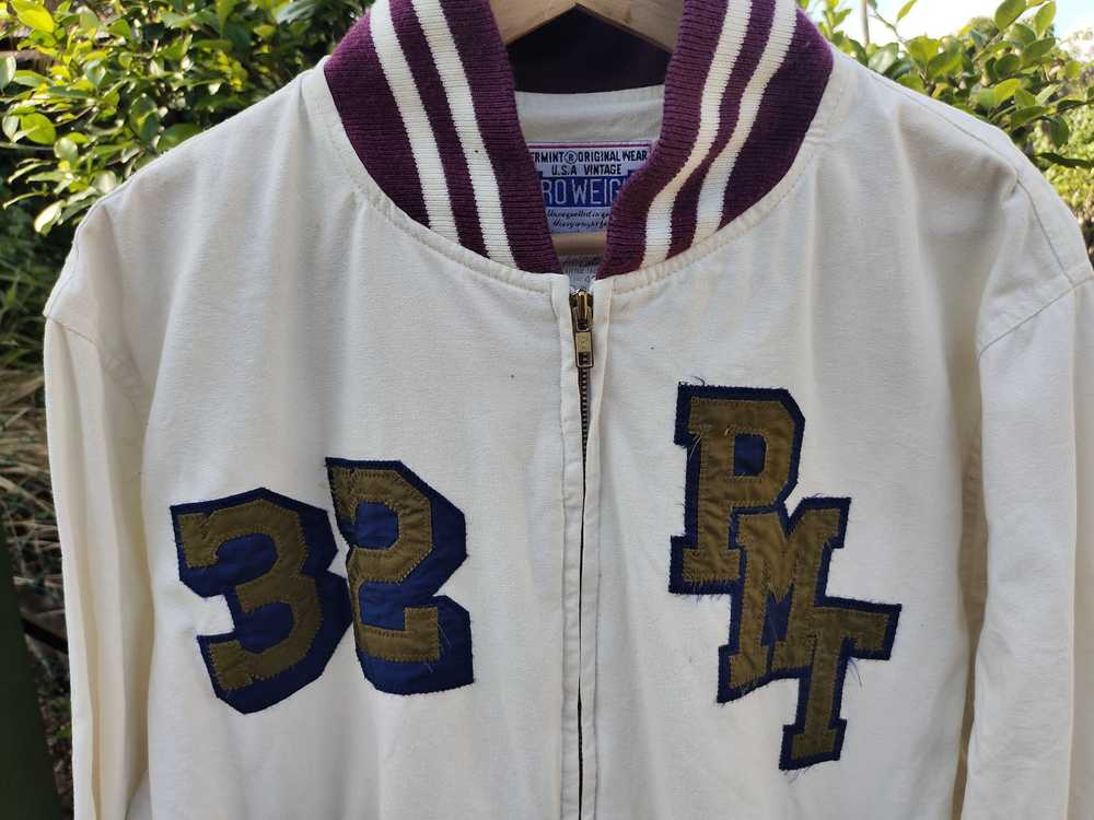 Varsity Jacket × Vintage Pro Weight Basketball co… - image 2