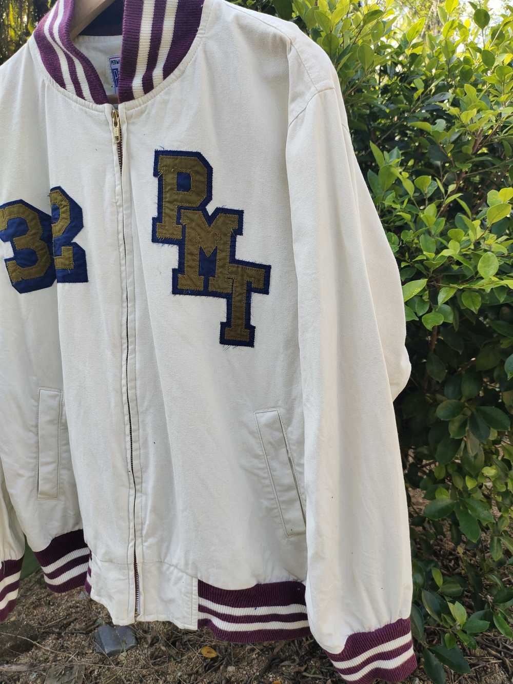 Varsity Jacket × Vintage Pro Weight Basketball co… - image 3