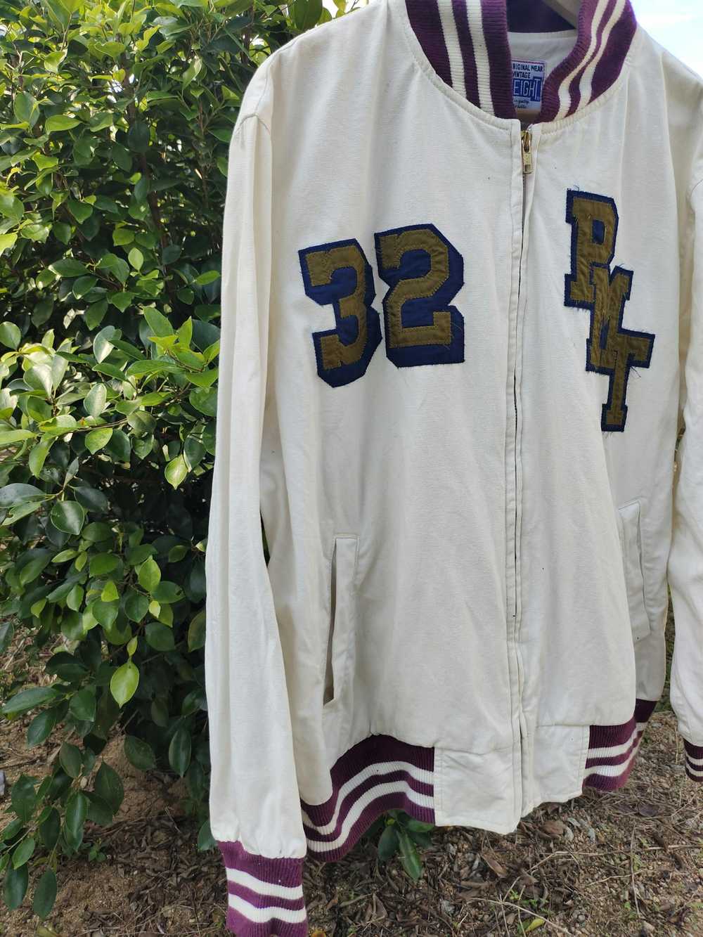 Varsity Jacket × Vintage Pro Weight Basketball co… - image 4