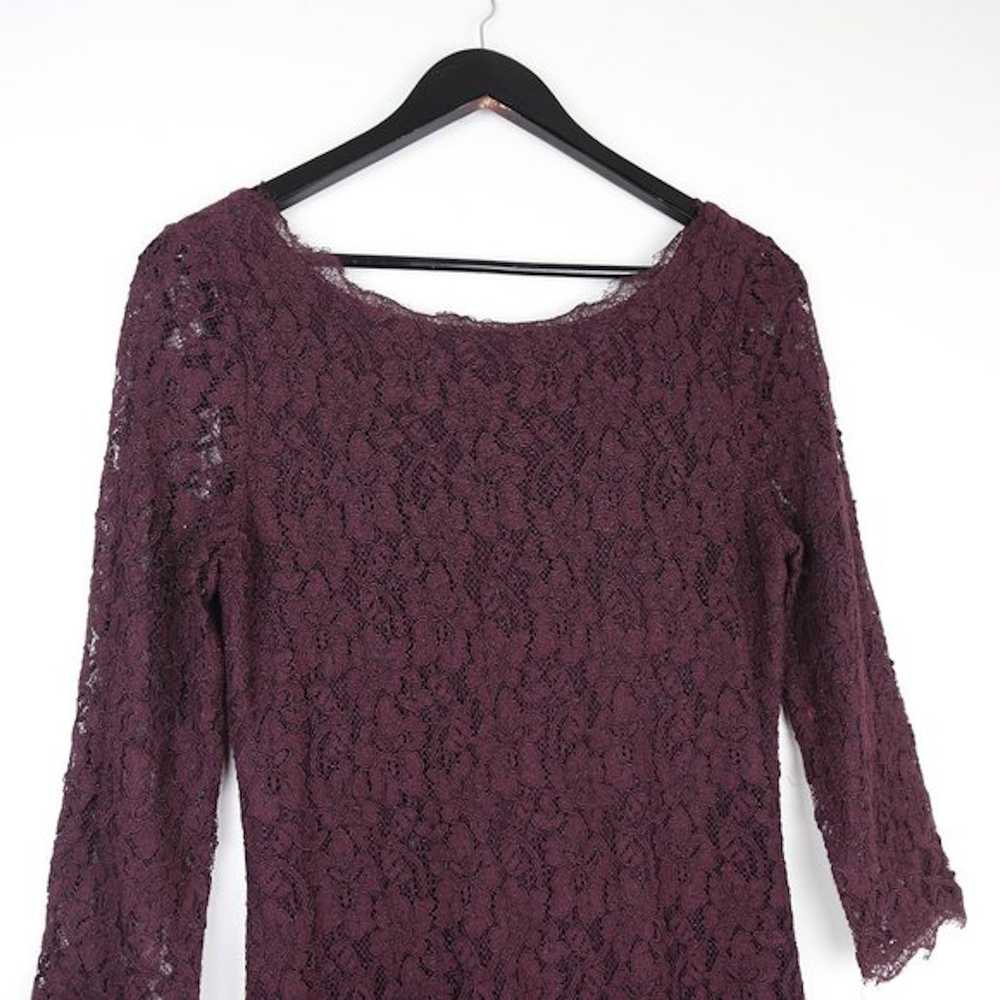 Aritzia Aritzia T. Babaton Rafael Burgundy Lace D… - image 2