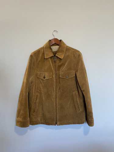 Gap mens hotsell suede jacket