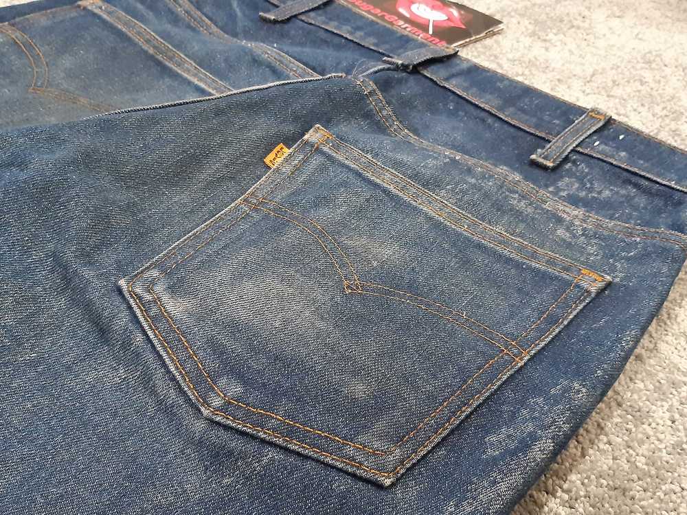 Distressed Denim × Levi's × Vintage Levis 646 Fla… - image 11