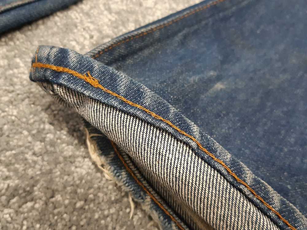 Distressed Denim × Levi's × Vintage Levis 646 Fla… - image 9