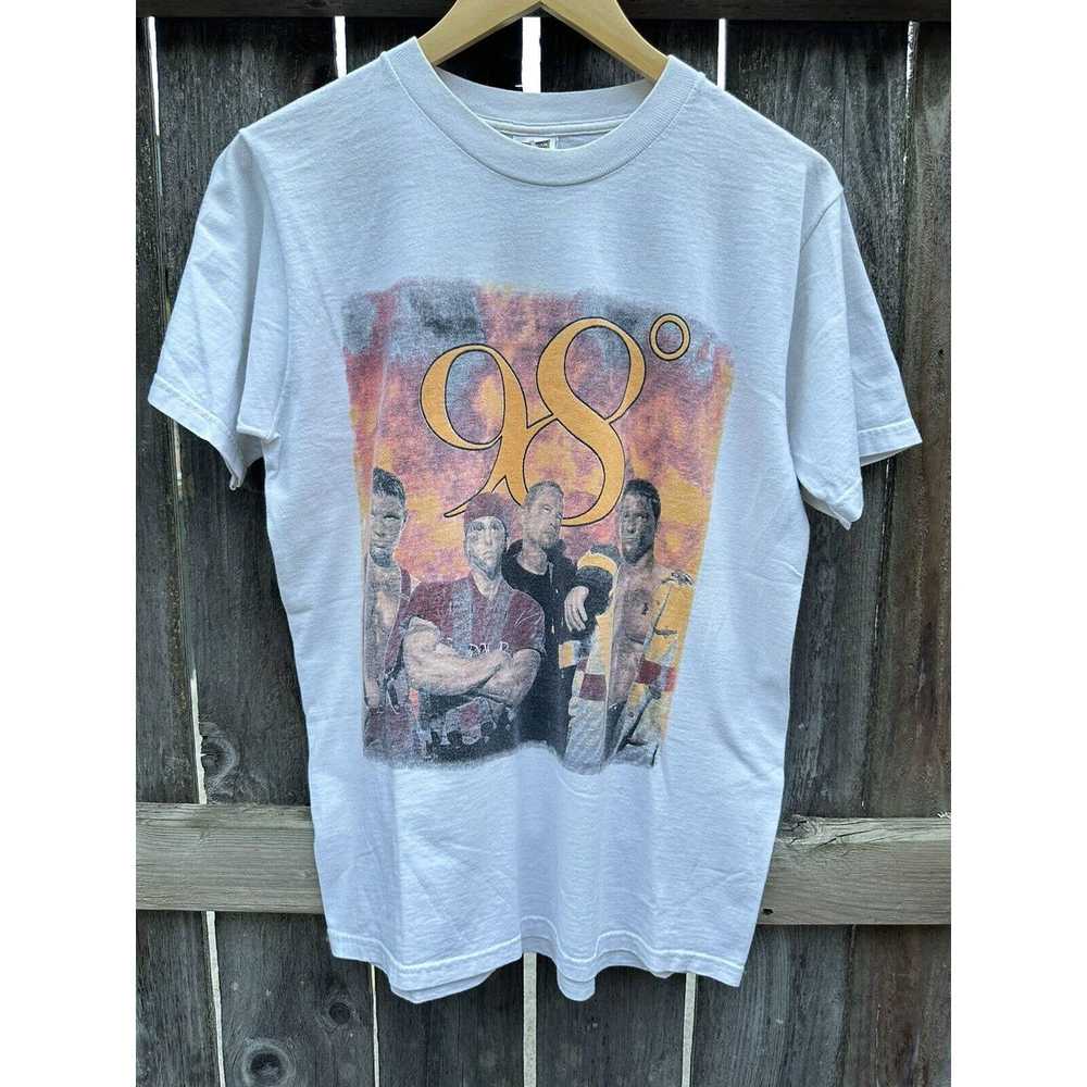 Fruit Of The Loom Vintage 90s 98 Degrees Heat It … - image 6