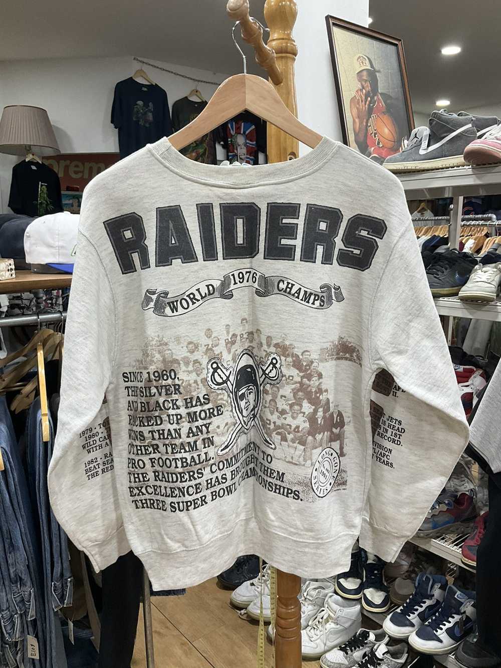 NFL × Oakland Raiders × Streetwear 90s Raiders Th… - image 6